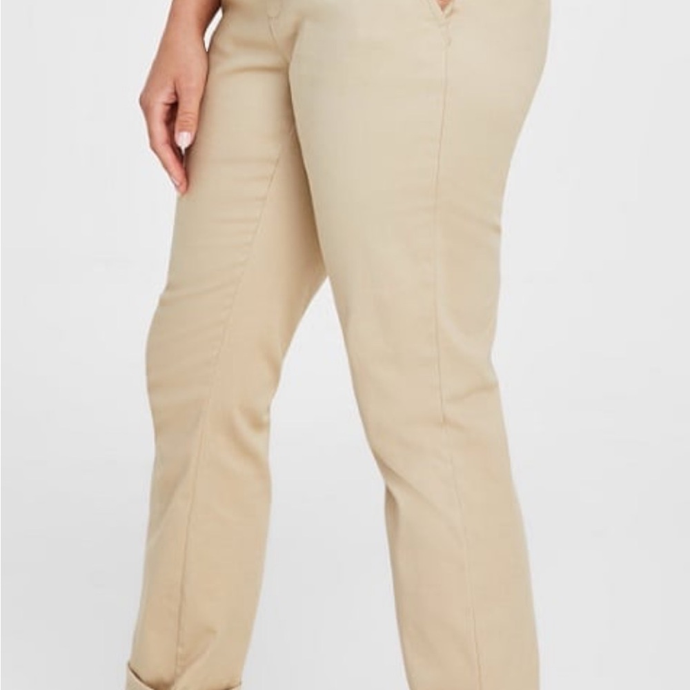Tommy Hilfiger Blue and Beige Pants